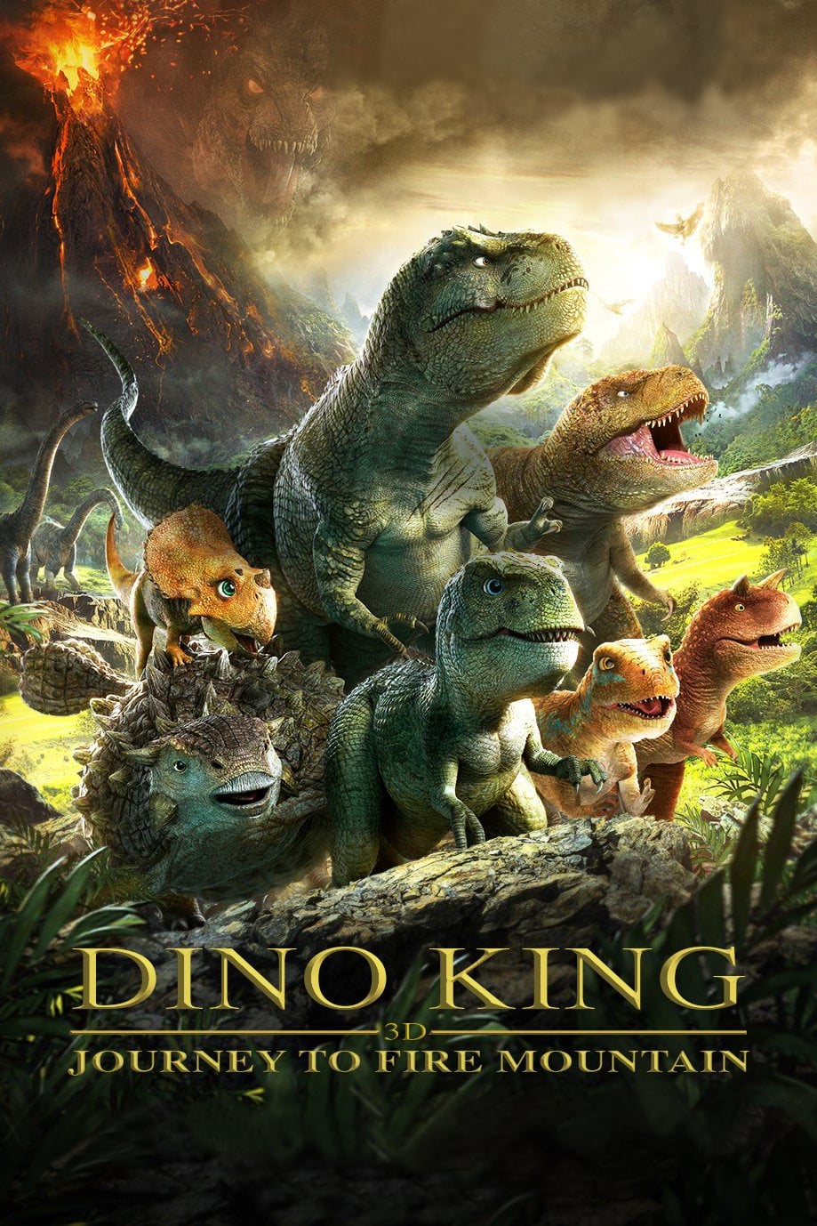 دانلود فیلم Dino King 3D: Journey to Fire Mountain 2018