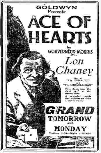 دانلود فیلم The Ace of Hearts 1921