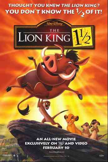 دانلود فیلم The Lion King 3: Hakuna Matata 2004 دوبله فارسی