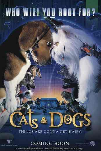 دانلود فیلم Cats & Dogs 2001 دوبله فارسی